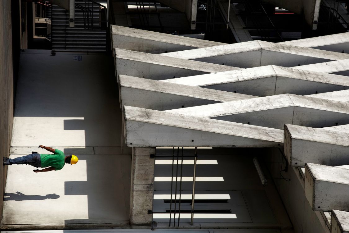 Argos Cement Plant - Detail of prefabricated geometric concrete brise-soleil facade panels and shadow patterns - Felipe Gonzalez Pacheco.jpg